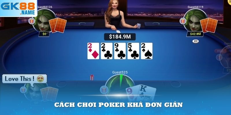 Cách chơi poker